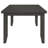 Dexter Grey and Dark Grey 5-piece Rectangular Dining Set