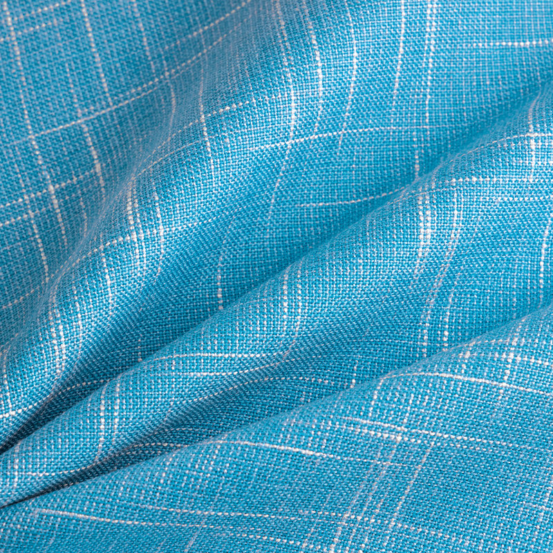 Housses de coussin texturées, taies d'oreiller douces en imitation lin et coton, 12 po x 20 po, Lac bleu, Housse de coussin