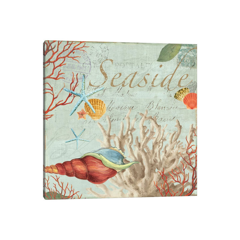Seaside by Aimee Wilson - Wrapped Canvas Print, 30.48 cm H x 30.48 cm W