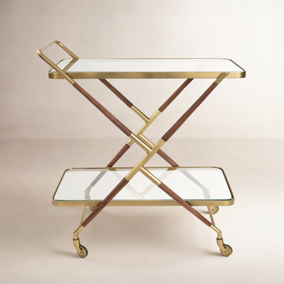 Stainless Steel Bar Cart