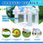6' x 9'  Oxford White Bounce House with Slide and Air Blower for Kids&Toddler