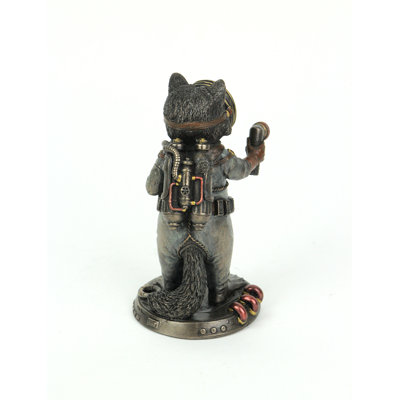 Statue raton laveur
