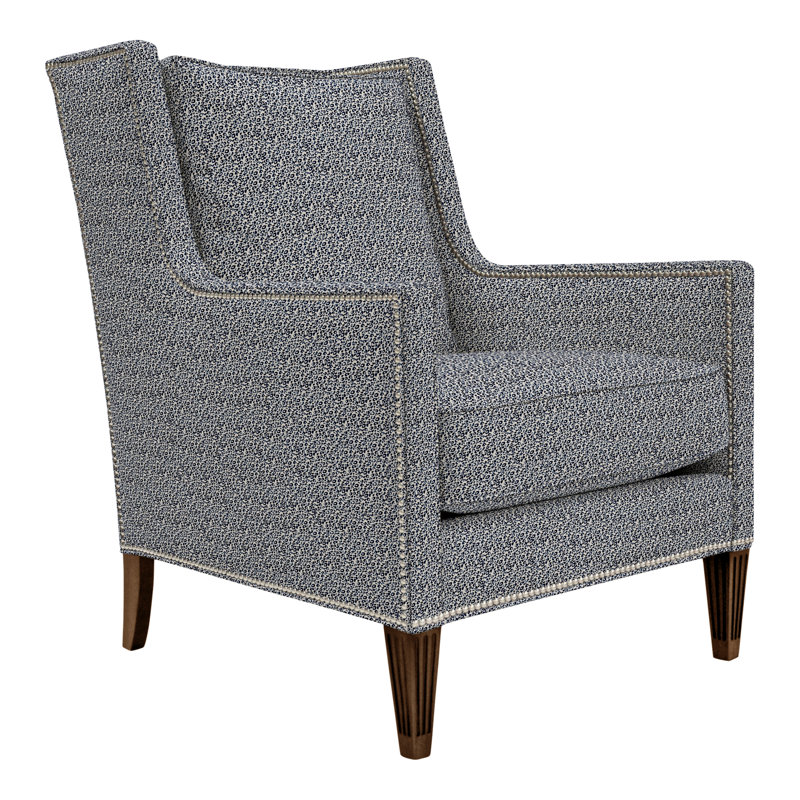 Alec Wingback Chair, Casa Blanca, Bennett Carolina, Yes