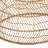 17 Inch 1-Light Natural Rattan Pendant Light