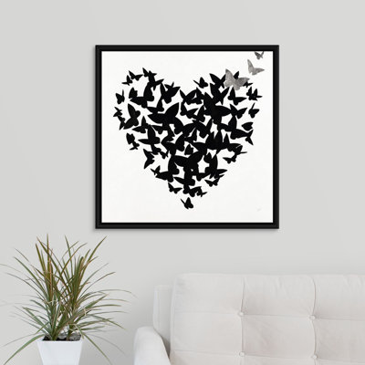 «Hearts in Flight III», impression sur toile