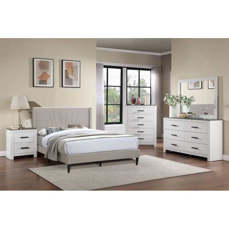 Ensemble de chambre à coucher 5 pièces