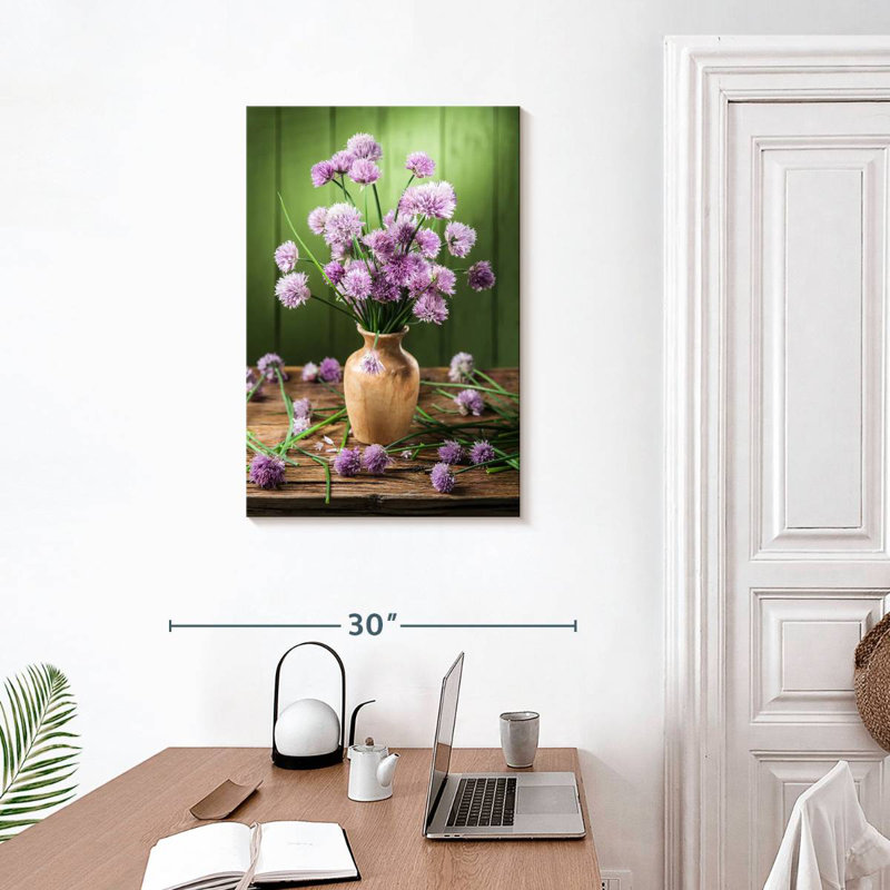 Harnek Blossoming Chives, 30" H x 20" W