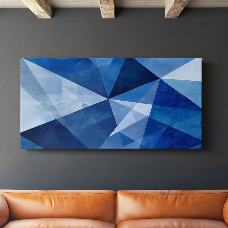 Abstract Series 1 #LII-Gallery Wrapped Canvas, 20" H x 40" W