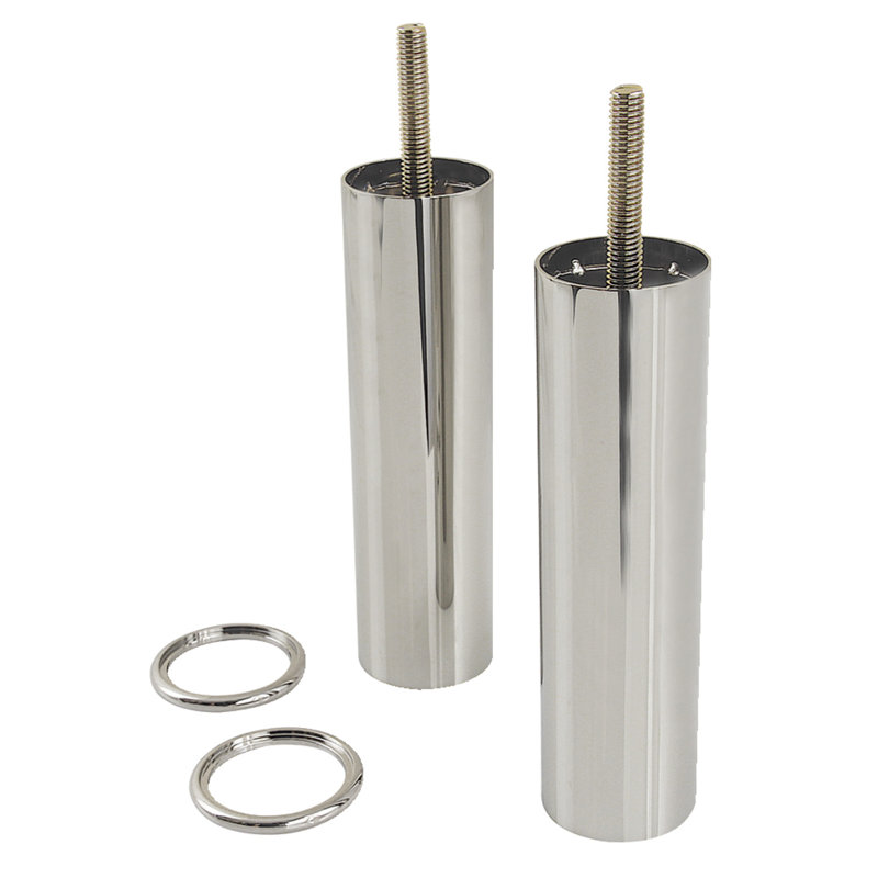 Kingston Brass Extension Leg, Polished Nickel