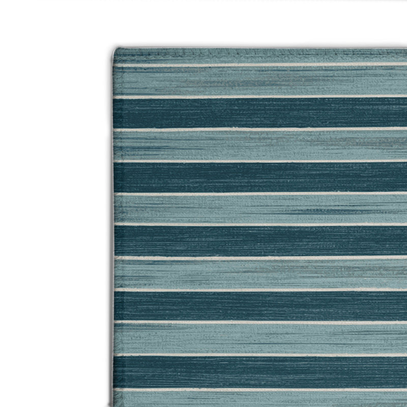 Tapis intérieur / extérieur gris HorizontalStripes, Rectangle 4pi x 6 pi
