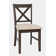 Jablena Solid Wood Top Metal Base Writing Desk