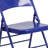 HERCULES COLORBURST Series Triple Braced & Double Hinged Folding Chair-1812287764