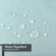 Rideau de douche horizontal en tissu écossais à rayures grunge avec 12 crochets-1933117387