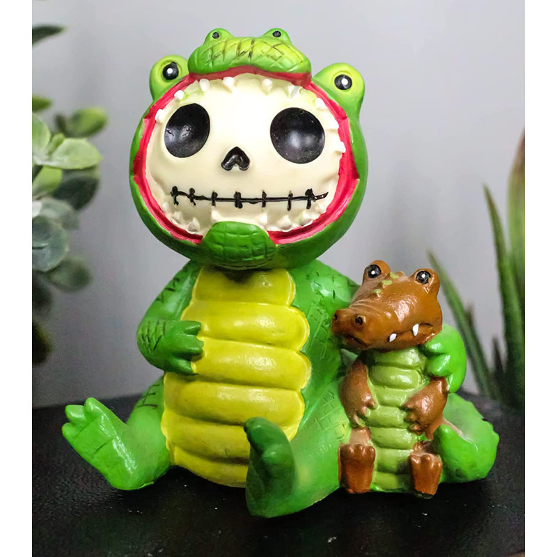 Figurine Daniylah alligator avec crocodile