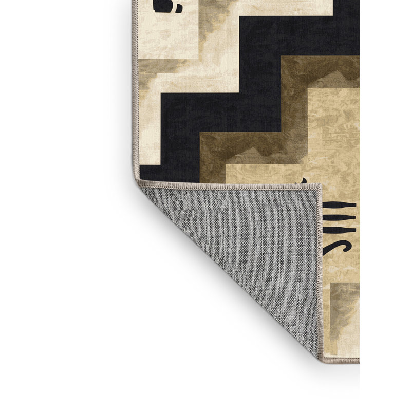 Tapis lavable à la machine Newberry, 7 x 9