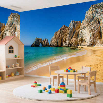 Papier peint adhésif autocollant amovible Rocky Beach Cabo San Lucas