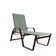 Holna Outdoor Rust-Resistant Metal Chaise Lounge