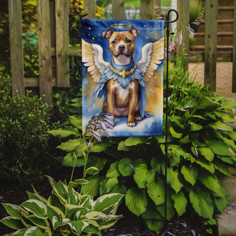 Drapeau Staffordshire Bull Terrier My Angel Garden
