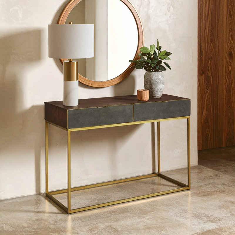 Jamesville 120cm Solid Wood Top Console Table