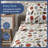 Kids Sheet Set, Soft Microfiber Bedding, Cozy & Breathable, Wrinkle Free Easy Care Bed Sheets-106537221-106537223