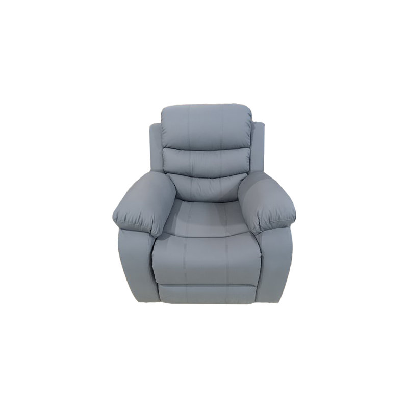 Sybley 88cm Wide Swivel Standard Recliner, Grey