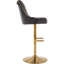 Tabouret de bar rotatif à hauteur réglable avec structure en métal Jiar -1192230942-1192319092