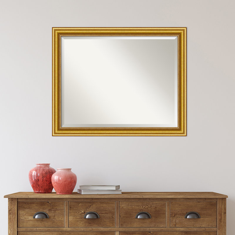Amin Flat Mirror, 25.5" H x 31.5" W