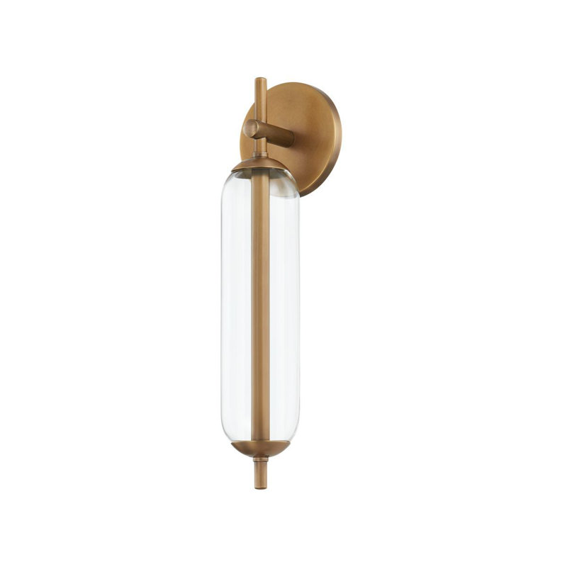 Blaze 1 Light Exterior, 16.5" H x 4.5" W x 4.5" D