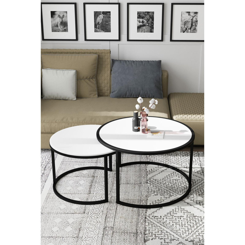 Glorias Coffee Table, White