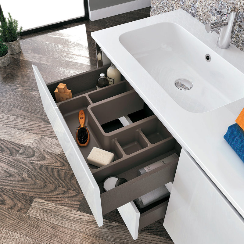 Finzel 48'' Single Bathroom Vanity with Top