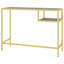 Milliron Glass Top Metal Base Writing Desk-1328643793-1328643799