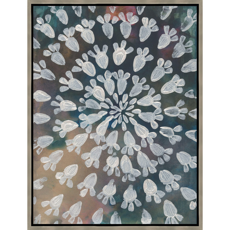 He Loves Me, He Loves Me Not VI Framed Painting Canvas by Danielle Davis