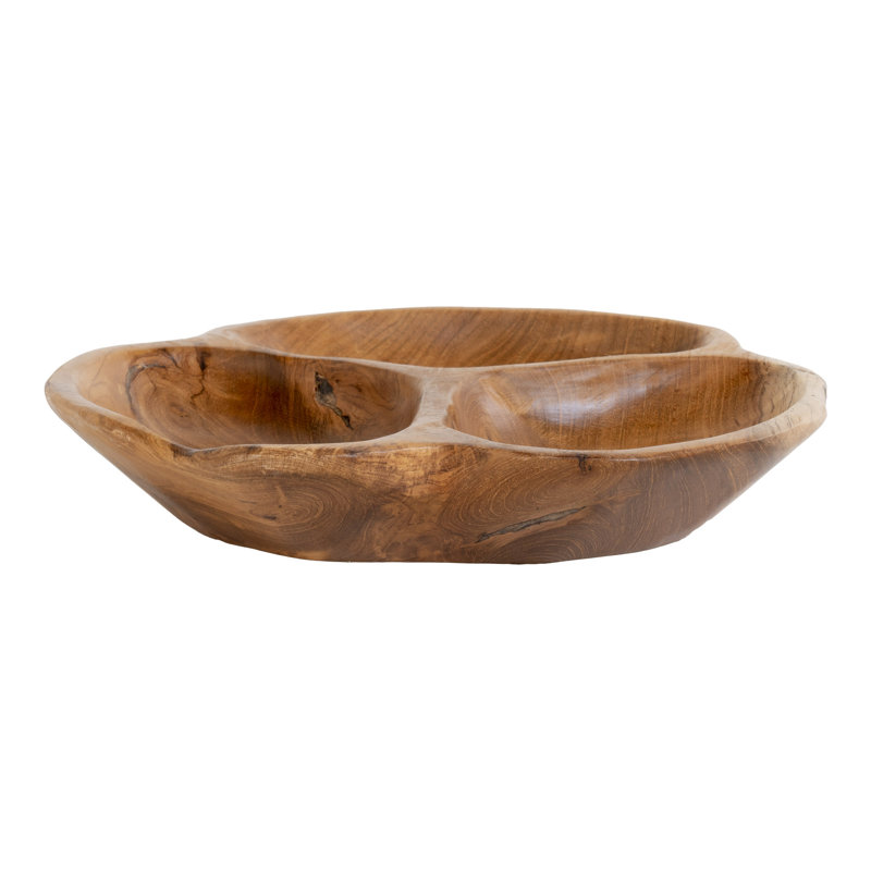 Continuum Wood Decorative Bowl