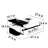 Modern Irregular Slate Coffee Table