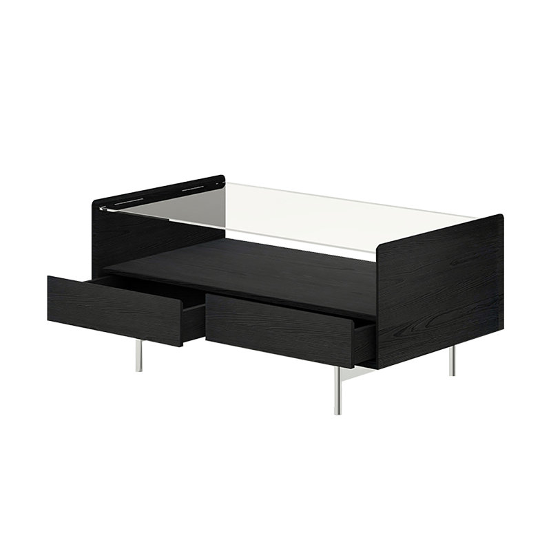 Glass Top Single Coffee Table