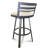 Wilnesha Swivel Upholstered Counter Stool with Metal Frame-1864801674
