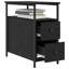 Bedside Cabinet 30 X 60 X 60 Cm Engineered Wood-1921035775
