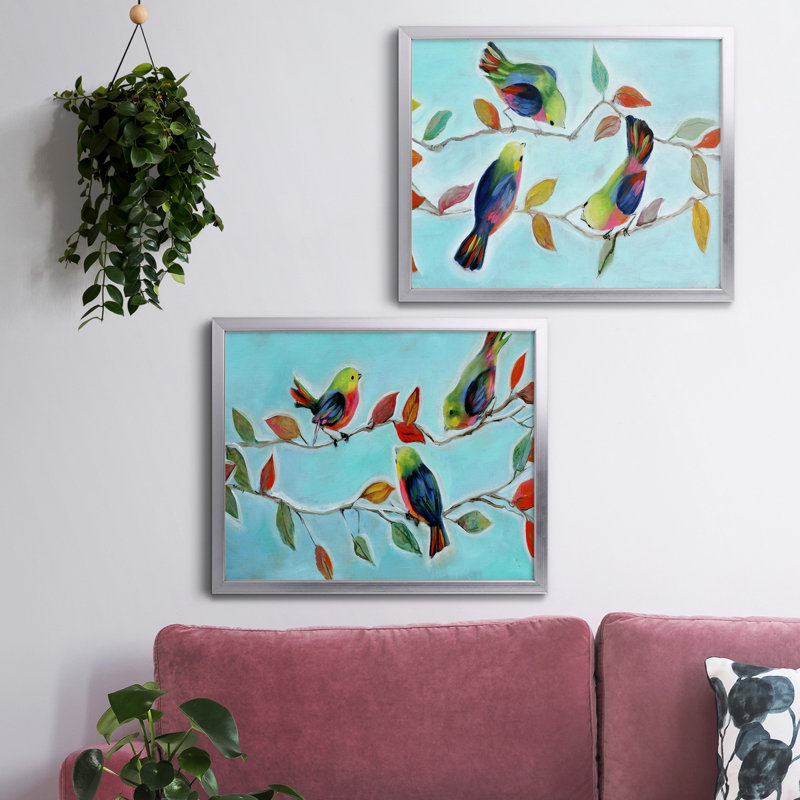 Reproduction de photo sur toile, Toile avec cadre argenté, Pas de tapis