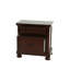 Table de chevet en cerisier antique