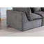 Canapé d'angle modulaire surdimensionné Cloud Couch de 190 cm de large, canapé confortable et relaxant avec assise large et profonde, revêtement en tissu gaufré 2 places.-2133458296