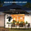 300cm Lighted Tilt Cantilever Parasol-1427772495