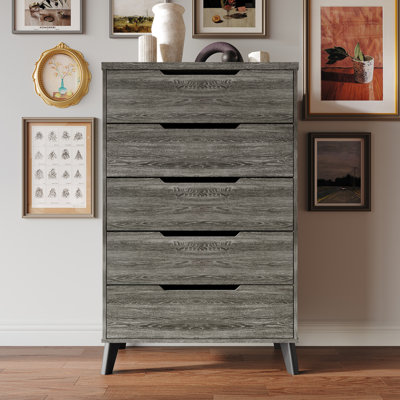 Commode à 5 tiroirs Ihor