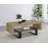 Dinard Engineered Wood Cocktail Coffee Table Latte-2108011149