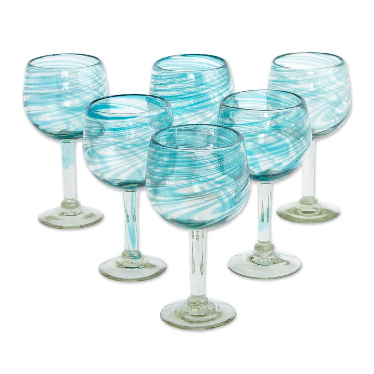 Anchor Cobalt Ecozen Stackable Wine Glasses - Set of 6 - OUT OF STOCK UNTIL  01/08/2024