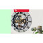 Horloge murale ronde surdimensionnée de 24 po pour le salon avec la collection Real Gear Gears Canada-101929731