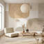 Papier peint blanc sur fond blanc neutre amovible-1355788944-1355788949