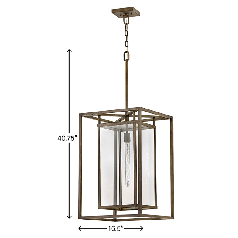 Max Outdoor Pendant, Bronze
