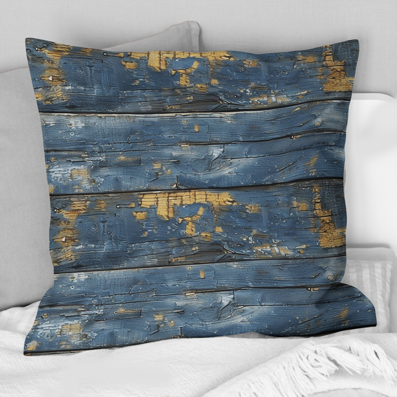 Coussin WeatheWood III - Farmhouse, H 18 po x H 18 po