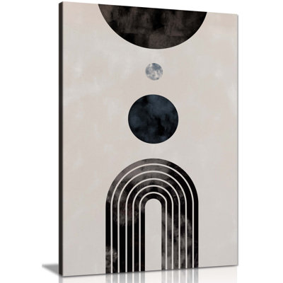 Arch And Circle - Wrapped Canvas Print