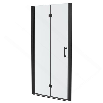 Sophisticated Frameless Shower Door With Advanced Features For Bathroom Enhancement